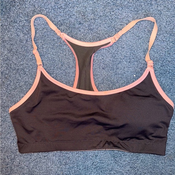 marika tek Other - Pink and Grey Sports Bra- size Medium
